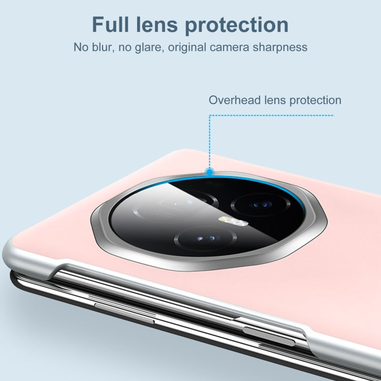 For Honor Magic V3 SULADA Skin Feel Liquid Leather Shockproof Phone Case(Pink) by SULADA