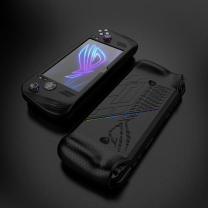 For ASUS ROG Ally X Game Console Silicone Protective Case(Black) by bashfashion