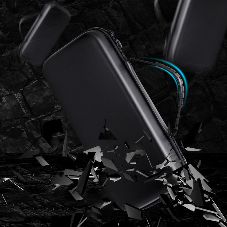 For ASUS ROG Ally X Game Console EVA Leather Pattern Handbag(Black) by bashfashion