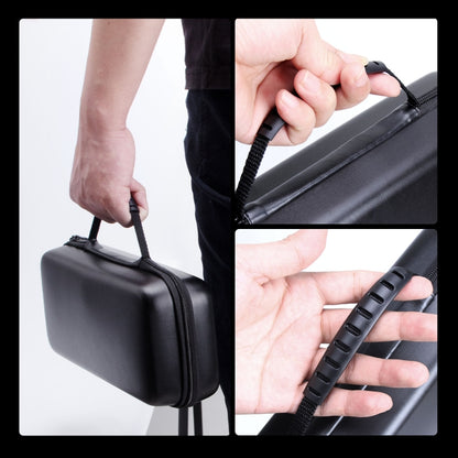 For ASUS ROG Ally X Game Console EVA Leather Pattern Handbag(Black) by bashfashion