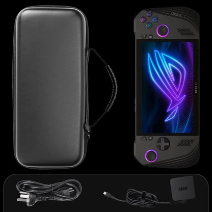 For ASUS ROG Ally X Game Console EVA Leather Pattern Handbag(White) by bashfashion