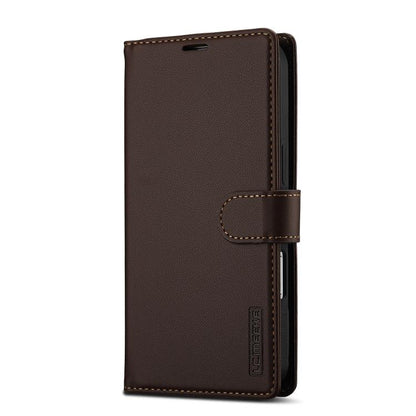 For iPhone Air LC.IMEEKE L2 Series Detachable Magsafe PU Phone Case with Lanyard(Brown) by LC.IMEEKE