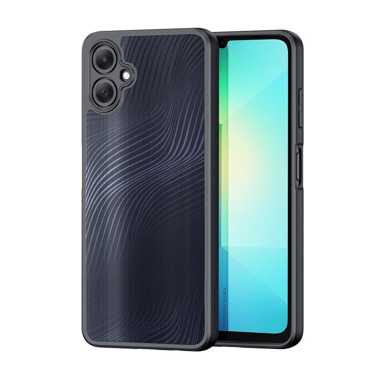 For Samsung Galaxy A06 4G DUX DUCIS Aimo Series TPU + PC Frosted Feel Phone Case(Black) by DUX DUCIS