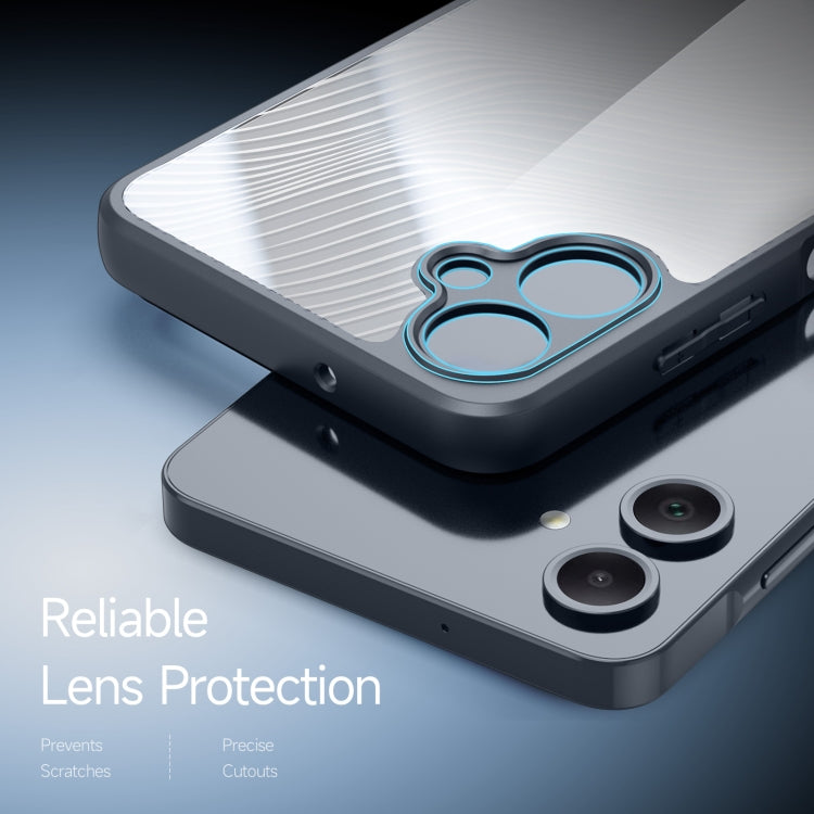 For Samsung Galaxy A06 4G DUX DUCIS Aimo Series TPU + PC Frosted Feel Phone Case(Black) by DUX DUCIS