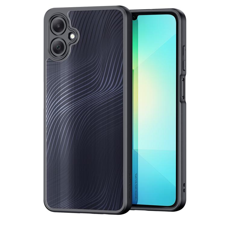 For Samsung Galaxy A06 5G DUX DUCIS Aimo Series TPU + PC Frosted Feel Phone Case(Black) by DUX DUCIS