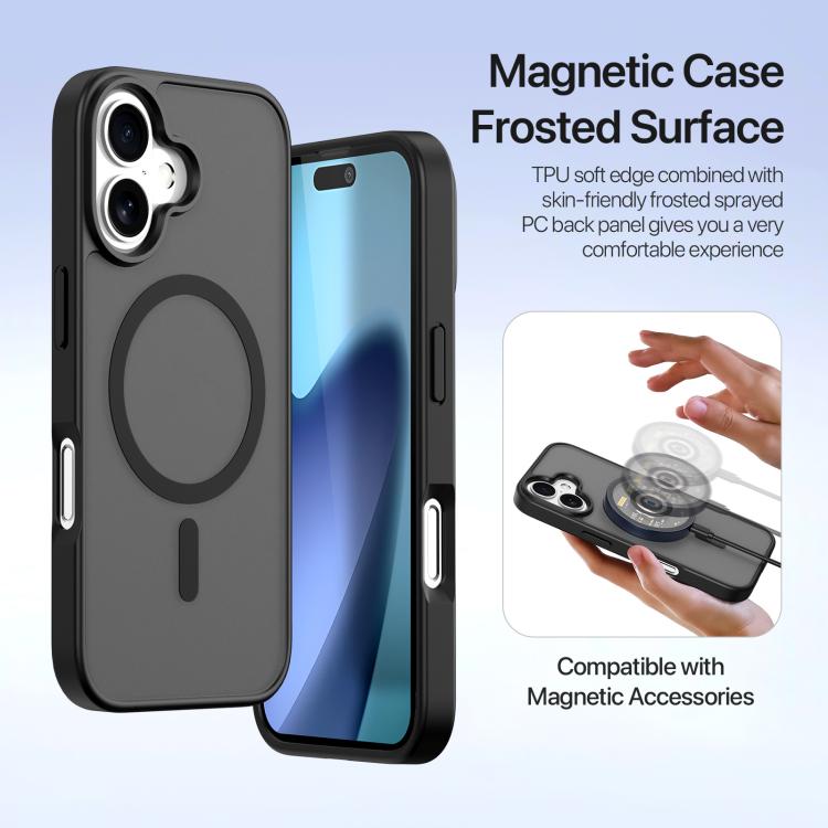 For iPhone 17 DUX DUCIS Lawa Series 2 in 1 Wallet Zipper Detachable MagSafe Phone Case with Lanyard(Black) by DUX DUCIS