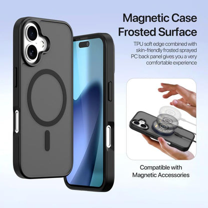 For iPhone 17 DUX DUCIS Lawa Series 2 in 1 Wallet Zipper Detachable MagSafe Phone Case with Lanyard(Black) by DUX DUCIS