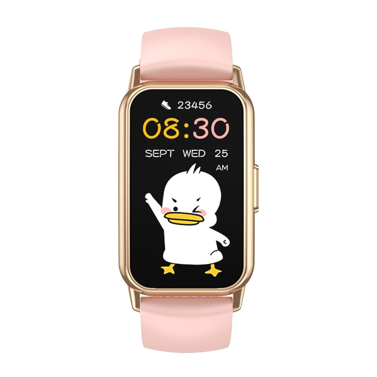 CY22 1.47 inch Silicone Strap IP67 Waterproof Smart Watch, Support Heart Rate / Blood Pressure(Pink) by bashfashion