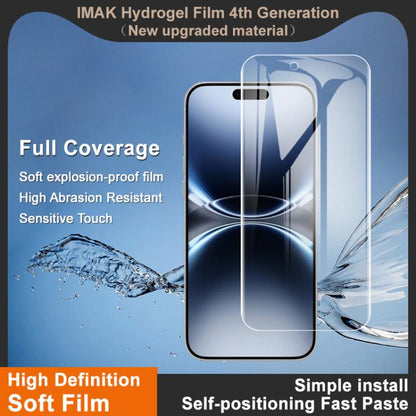 For iPhone Air imak 4th Generation Full Coverage Screen Hydrogel Film Protector by imak