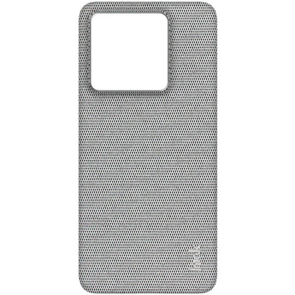 For Xiaomi 14T Pro imak Ruiyi Series Cloth Texture PU + PC Phone Case(Light Grey) by imak