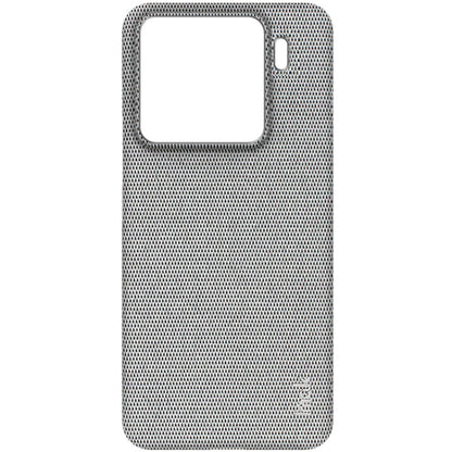 For Xiaomi 15 imak Ruiyi Series Cloth Texture PU + PC Phone Case(Light Grey) by imak