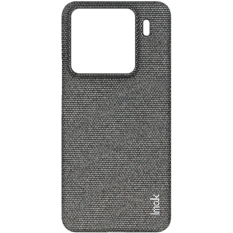 For Xiaomi 15 Pro imak Ruiyi Series Cloth Texture PU + PC Phone Case(Dark Grey) by imak