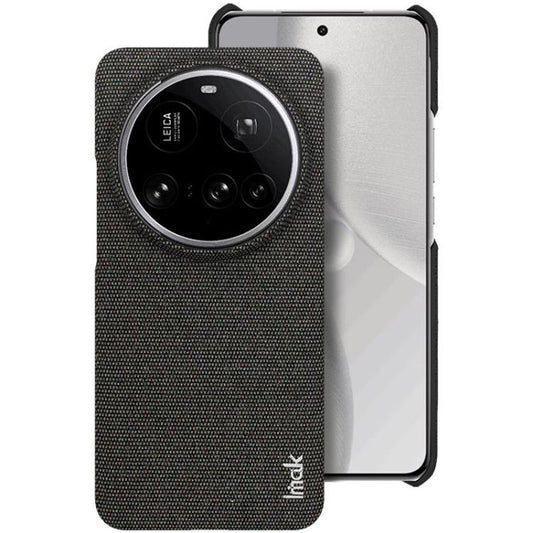 For Xiaomi 15 Ultra imak Ruiyi Series Cloth Texture PU + PC Phone Case(Black) by imak