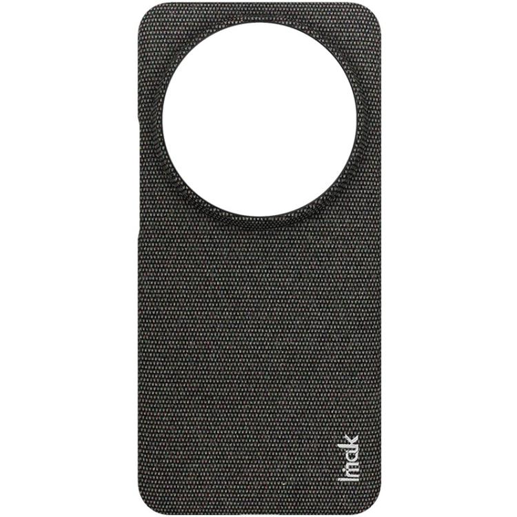 For Xiaomi 15 Ultra imak Ruiyi Series Cloth Texture PU + PC Phone Case(Black) by imak