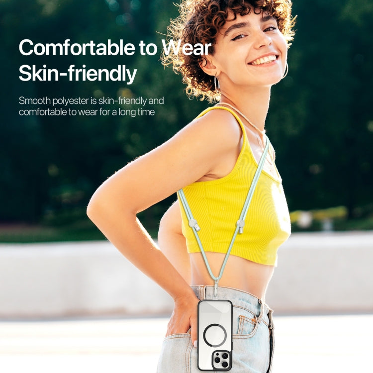 DUX DUCIS Plaz Crossbody Neck Strap Anti-lost Phone Lanyard(Light Green) by DUX DUCIS