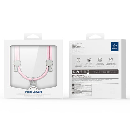 DUX DUCIS Plaz Crossbody Neck Strap Anti-lost Phone Lanyard(Light Pink) by DUX DUCIS