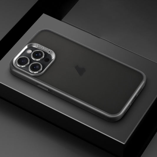 For iPhone 15 Pro SULADA Skin Feel Matte Shockproof Phone Case(Black) by SULADA