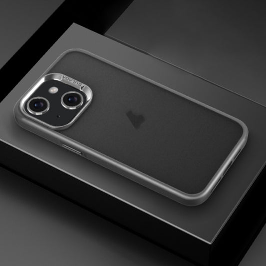 For iPhone 15 SULADA Skin Feel Matte Shockproof Phone Case(Grey) by SULADA