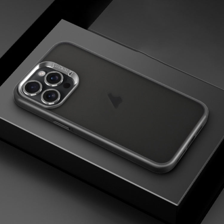 For iPhone 14 Pro SULADA Skin Feel Matte Shockproof Phone Case(Black) by SULADA