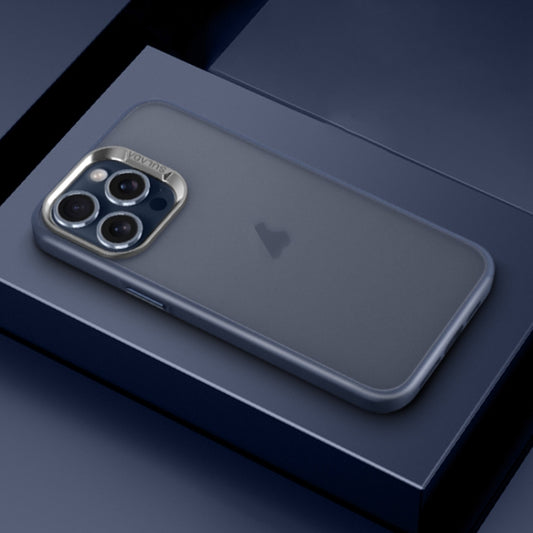 For iPhone 14 Pro Max SULADA Skin Feel Matte Shockproof Phone Case(Blue) by SULADA