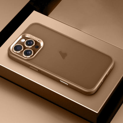 For iPhone 16 Pro SULADA Skin Feel Matte Shockproof Phone Case(Gold) by SULADA