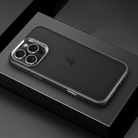 For iPhone 16 Pro Max SULADA Skin Feel Matte Shockproof Phone Case(Black) by SULADA