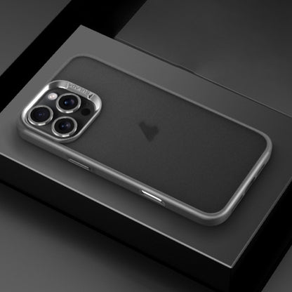 For iPhone 16 Pro Max SULADA Skin Feel Matte Shockproof Phone Case(Grey) by SULADA