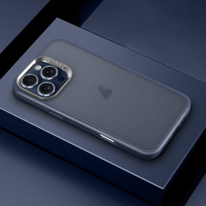 For iPhone 16 Pro Max SULADA Skin Feel Matte Shockproof Phone Case(Blue) by SULADA