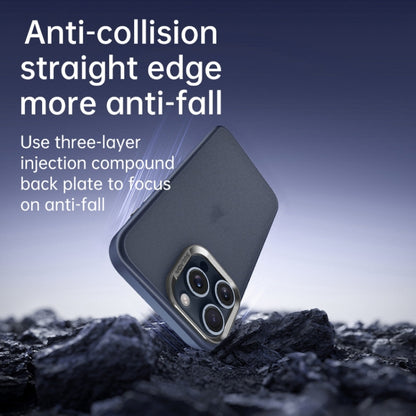 For iPhone 16 Plus SULADA Skin Feel Matte Shockproof Phone Case(Blue) by SULADA