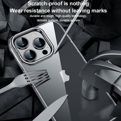 For iPhone 16 Pro Max SULADA PC + Aluminum Alloy Lens Holder Phone Case(Silver) by SULADA