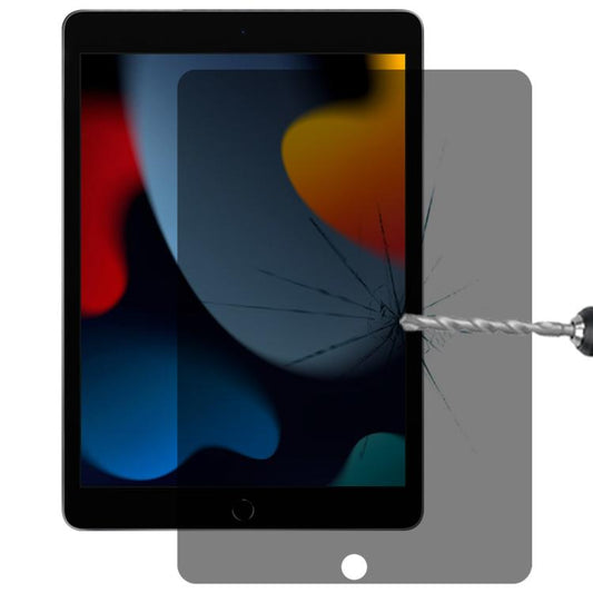 For iPad 10.2 2021 / 2020 / 2019 0.33mm 9H 2.5D Privacy Anti-glare Explosion-proof Tempered Glass Film by bashfashion