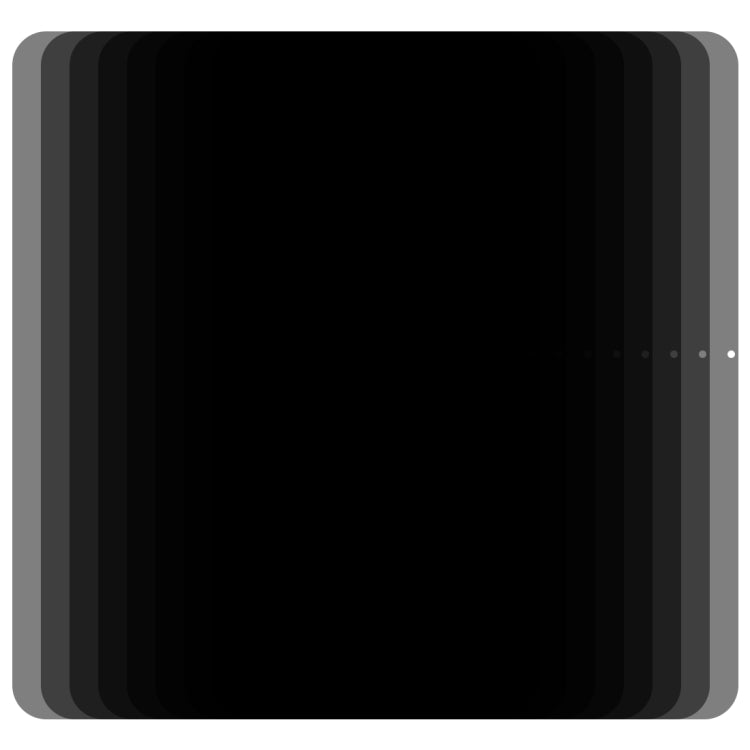 For iPad Pro 13 2025 / 2024 25pcs 0.33mm 9H 2.5D Privacy Anti-glare Explosion-proof Tempered Glass Film by bashfashion