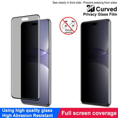 For Huawei nova 13 Pro imak 3D Curved Privacy Full Screen Tempered Glass Film by imak
