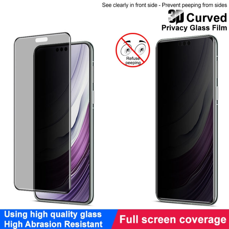 For Huawei Mate 70 Pro / 70 Pro+ imak 3D Curved Privacy Full Screen Tempered Glass Film by imak