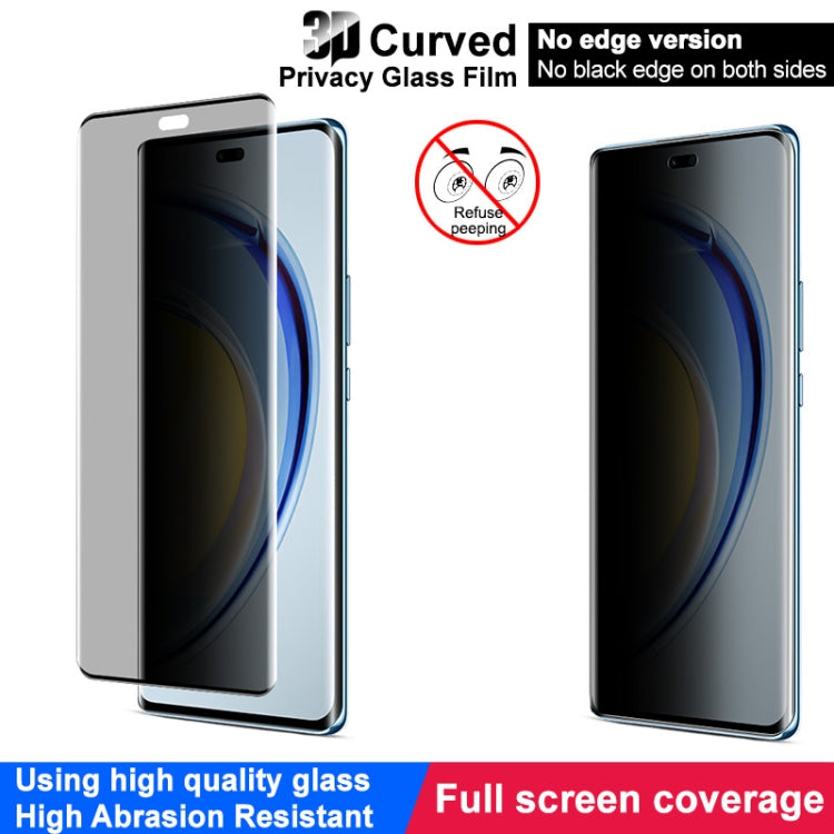 For Huawei Maimang 30 imak No Edge Version 3D Curved Privacy Full Screen Tempered Glass Film by imak
