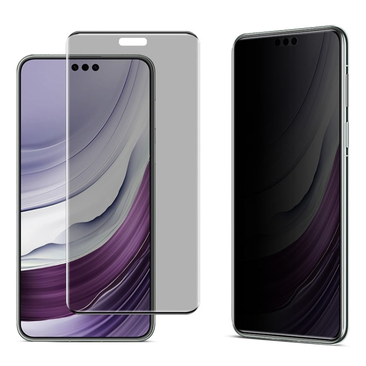 For Huawei Mate 70 Pro imak No Edge Version 3D Curved Privacy Full Screen Tempered Glass Film by imak