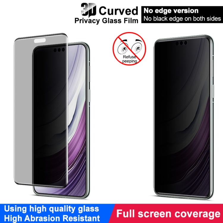 For Huawei Mate 70 Pro imak No Edge Version 3D Curved Privacy Full Screen Tempered Glass Film by imak