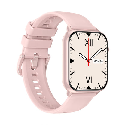 HD15 1.75 inch Silicone Strap IP68 Waterproof Smart Watch, Support Sedentary Reminder / Sleep Monitoring(Pink) by bashfashion