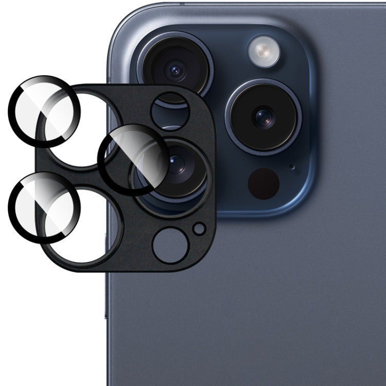 For iPhone 16 Pro / 16 Pro Max IMAK Metal Armor Premium Camera Protector Film(Black) by imak