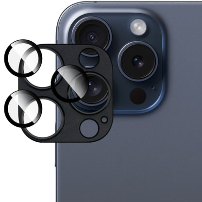 For iPhone 16 Pro / 16 Pro Max IMAK Metal Armor Premium Camera Protector Film(Black) by imak