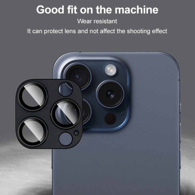 For iPhone 16 Pro / 16 Pro Max IMAK Metal Armor Premium Camera Protector Film(Silver) by imak