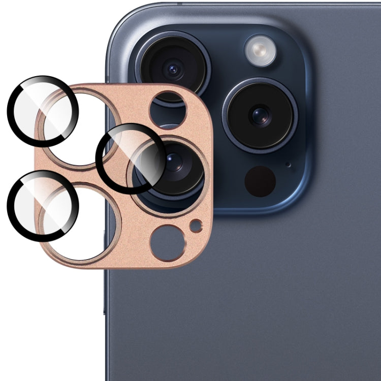 For iPhone 16 Pro / 16 Pro Max IMAK Metal Armor Premium Camera Protector Film(Brown) by imak