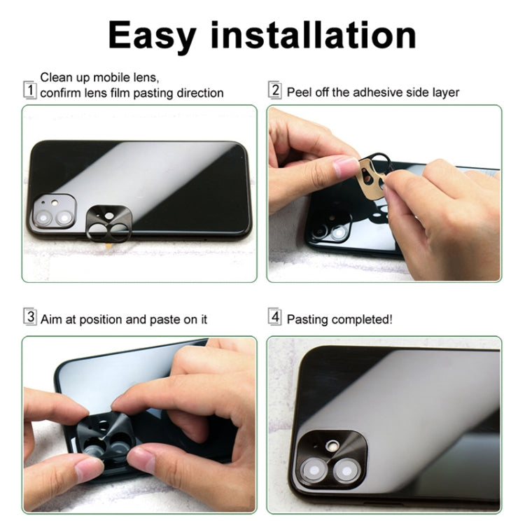 For iPhone 16 Pro / 16 Pro Max IMAK Metal Armor Premium Camera Protector Film(Black) by imak