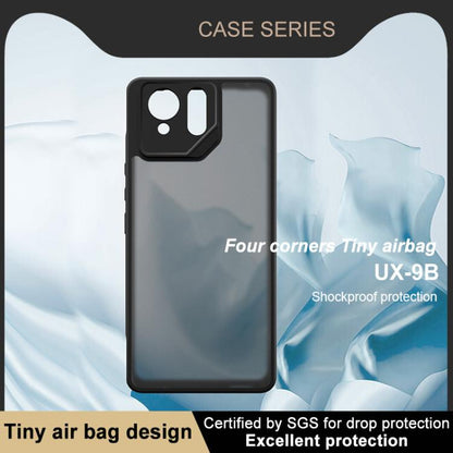 For Asus ROG Phone 9 / 9 Pro imak UX-9B Series Four Corners Tiny Airbag Shockproof Phone Case(Black) by imak