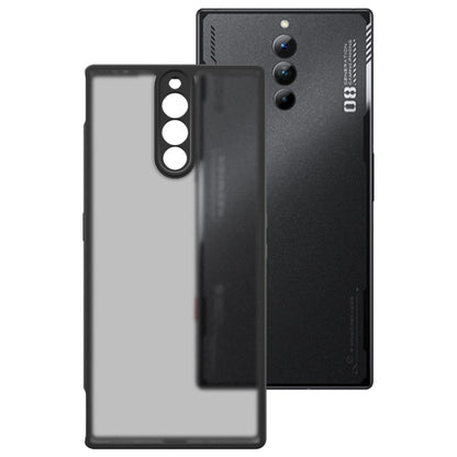 For ZTE nubia Red Magic 8 Pro+ imak UX-9B Series Four Corners Tiny Airbag Shockproof Phone Case(Black) by imak