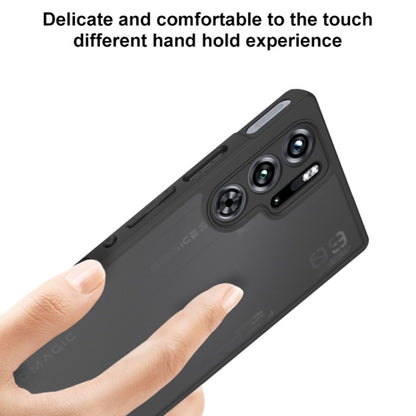 For ZTE nubia Red Magic 9 Pro+ imak UX-9B Series Four Corners Tiny Airbag Shockproof Phone Case(Black) by imak