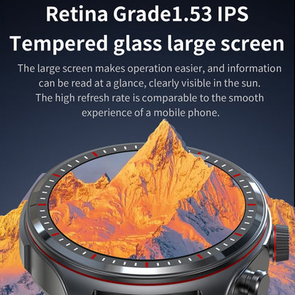 LC19 1.53 inch 2 in 1 Bluetooth Earphone IP67 Waterproof Smart Watch, Support Sleep Monitoring(Black) by bashfashion