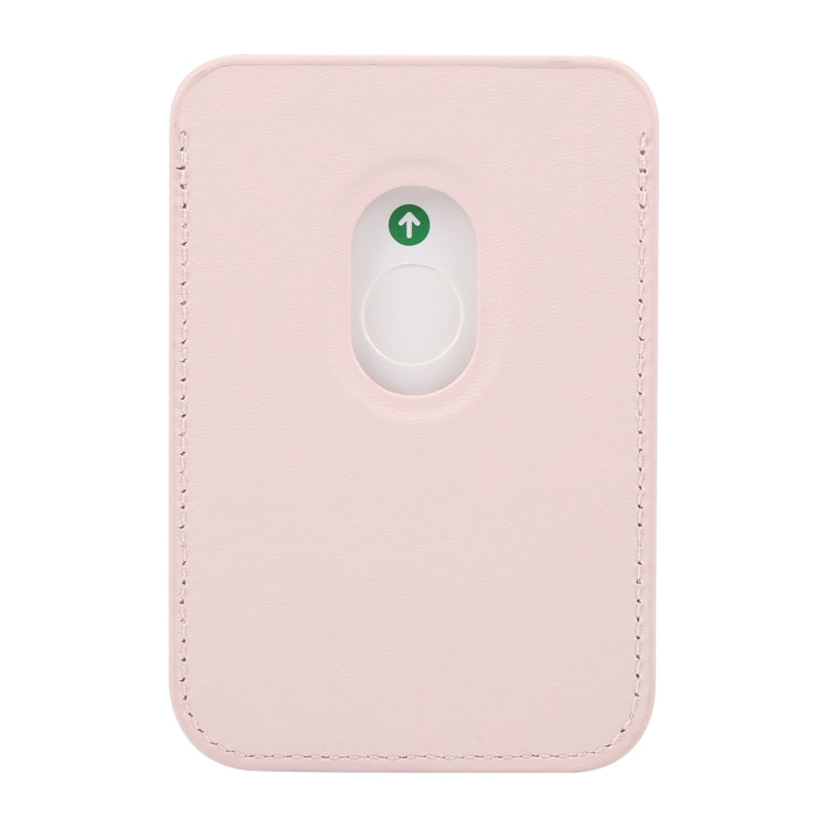 MagSafe Magnetic Wallet Card Hourglass Fold Holder Case(Pink) by bashfashion