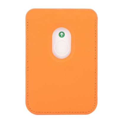 MagSafe Magnetic Wallet Card Hourglass Fold Holder Case(Orange) by bashfashion