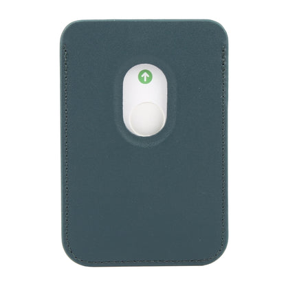 MagSafe Magnetic Wallet Card Hourglass Fold Holder Case(Deep Green) by bashfashion